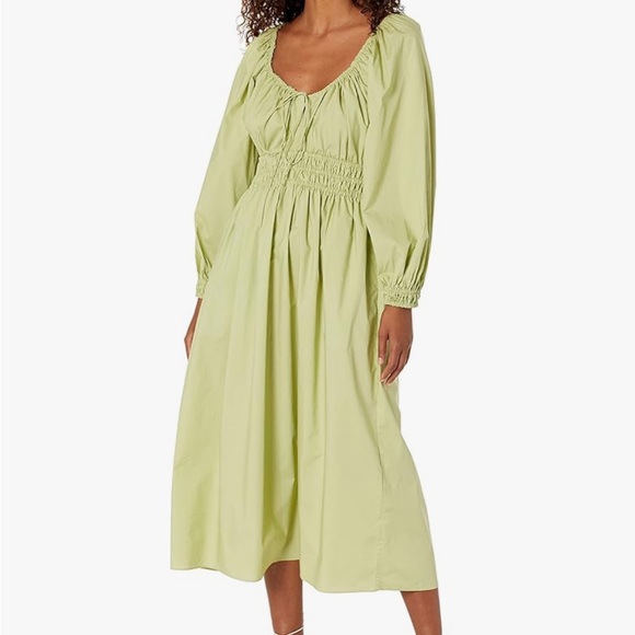Rebecca Taylor Midi Poplin Dress - Picture 1 of 3